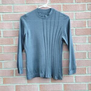 Marlowe Cashmere Silk Mixed knit Pullover Sweater